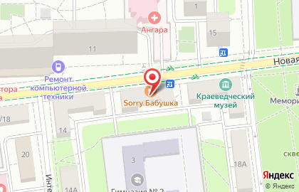 Медицинская лаборатория NovaScreen на Новой улице в Железнодорожном на карте