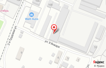 Авеста на улице 9 Января на карте