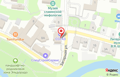 Томский филиал Согаз в Томске на карте