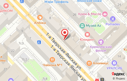 Mayakovsky hostel на карте