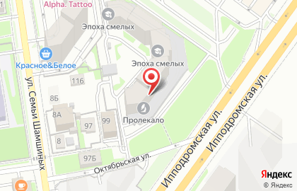 Торговая компания ТелеРэк на улице Семьи Шамшиных на карте