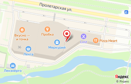 Микрокредитная компания Fastmoney на Пролетарской улице, 36 лит а на карте