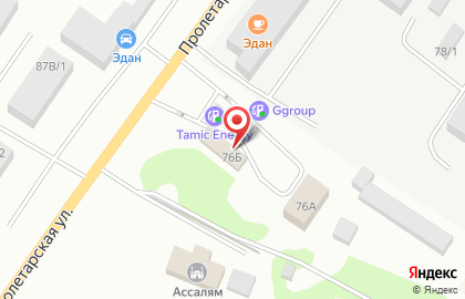 Tamic energy на Пролетарской улице на карте