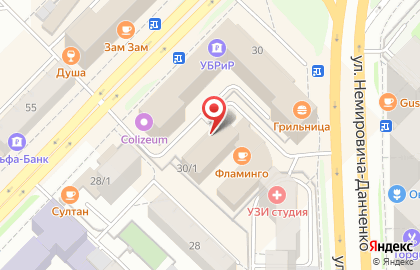 Кафе Место встречи на улице Карла Маркса на карте