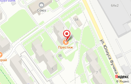 Кафе Престиж в Автозаводском районе на карте