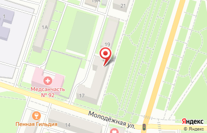 Отделение службы доставки Boxberry на проспекте Макеева на карте