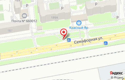 Розничный магазин овощей и фруктов на карте
