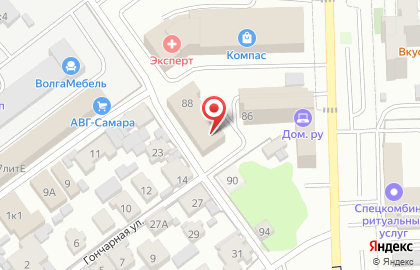 Эскиз-регион на Партизанской улице на карте