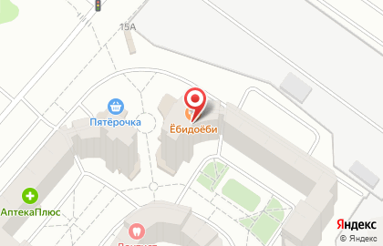 Лаундж-бар Borodach на карте
