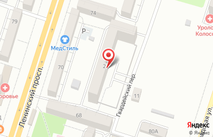 Военный комиссариат Левобережного и Железнодорожного района в Левобережном районе на карте