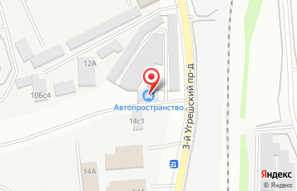 Автотехцентр Автопространство на карте