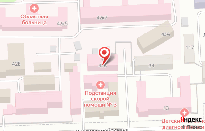 Центр здоровья детей Неболейка на Красноармейской улице на карте