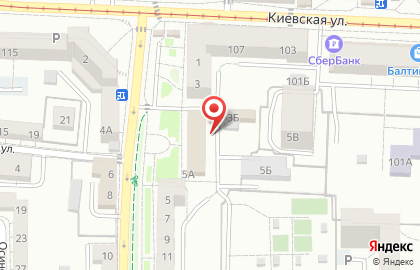 Ателье в Калининграде на карте