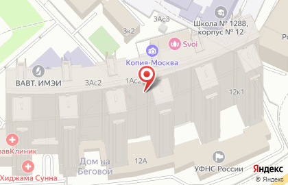 Мосгортранс в Москве на карте