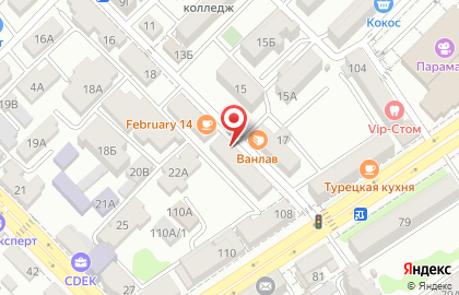 Компания натяжных потолков Самух в Советском районе на карте