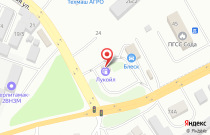 Лукойл-Уралнефтепродукт на Профсоюзной улице на карте