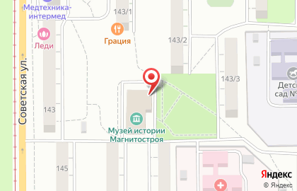 Музей Истории в Челябинске на карте