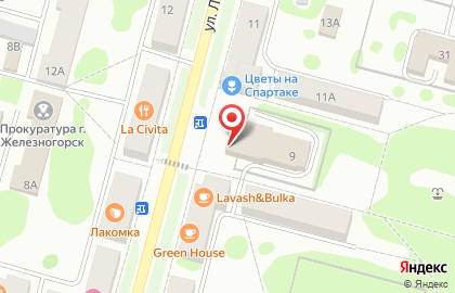 Молодежный центр в Красноярске на карте