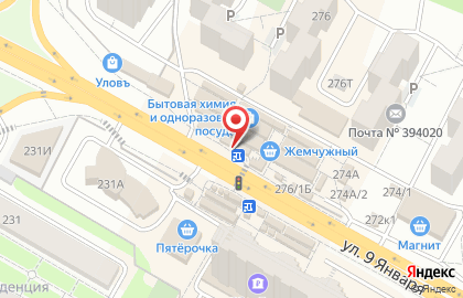 Киоск по продаже мясной продукции в Коминтерновском районе на карте