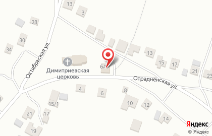 КООП на Октябрьской улице на карте