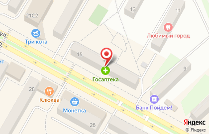 Банк Снежинский в Челябинске на карте