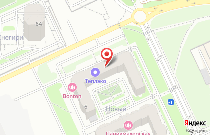 Магазин лакокрасочных материалов Краски в Дзержинском районе на карте
