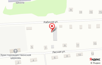 Детский сад с. Синенькие на карте