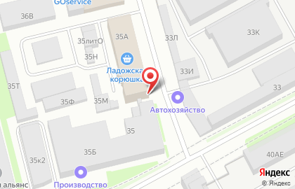 Бизнес-центр Результат на улице Ольги Берггольц на карте