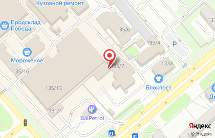 Салон Dreamery на улице Комарова на карте