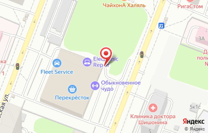 Шиномонтажная мастерская на Ясногорской улице на карте