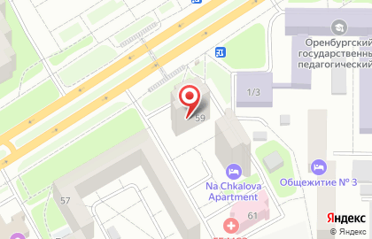 Квартирное бюро Домашний Очаг в Ленинском районе на карте