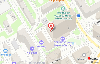 Юридическая компания Верное решение на Площади Гарина-Михайловского на карте