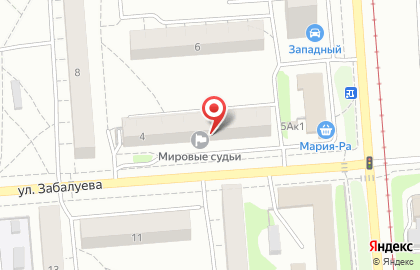 Мировые судьи Ленинского района на площади Карла Маркса на карте