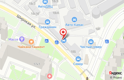 Магазин китайских автозапчастей Вин-Моторс в Лосиноостровском районе на карте