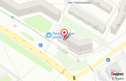 Супермаркет Магнит в Новочебоксарске на карте