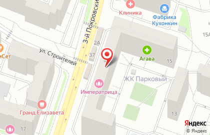 Детский досуговый центр Лесенка на Кузьминской улице на карте