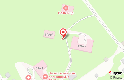 Чернораменская больница, пос. Гидроторф на карте