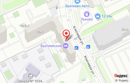ОДС Жилищник района Братеево, ГБУ на Братеевской улице на карте