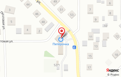 Супермаркет Пятёрочка в Центральном районе на карте