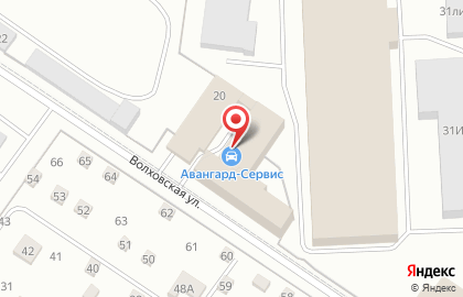 Производственная компания Полигран на Волховской улице на карте