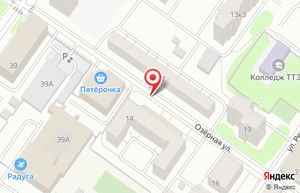 Diva на Озёрной улице на карте
