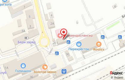 Магазин суши Суши wok на Привокзальной площади в Голицыно на карте