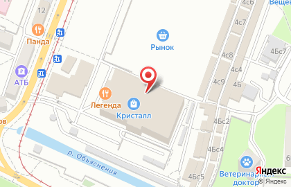 Кафе китайской кухни Добрыня в Ленинском районе на карте