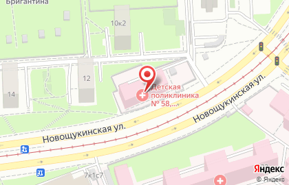 Кофейня CofeFest на Новощукинской улице на карте