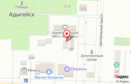 Городской информационно-методический центр на проспекте Ленина на карте