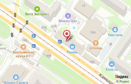 ООО Окна Авангард на Камышинской улице на карте