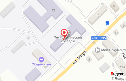 Западнодвинский технологический колледж им. И.А. Ковалёва на карте