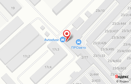 Автосервис Автолайк на Ястынской улице на карте