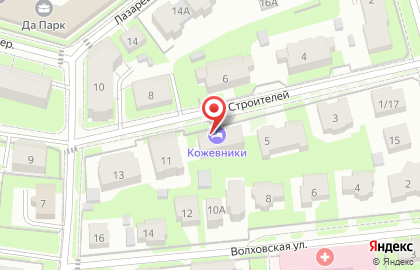 Кожевники на карте