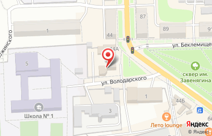 Отделение службы доставки Boxberry в Узловой на карте